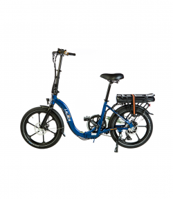 elektrische vouwfiets ambling a400 matblauw