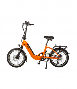 elektrische vouwfiets canter c200 mat oranje