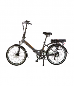 elektrische vouwfiets scamper s200 xl matgrijs